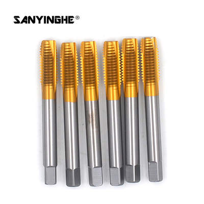 Titanium Coated Spiral Point Tap Tip Tap M3 M4 M5 M6 M8 Stainless Steel